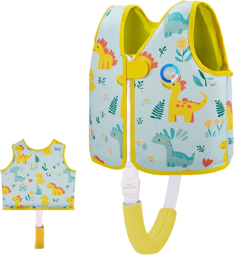 OSHYLE Premium Neoprene Swim Vest for Kids - with Adjustable Safety Straps Age 1-9,Ideal Buoyancy Swim Aid for Boys, Girls, and Toddlers - Image 1